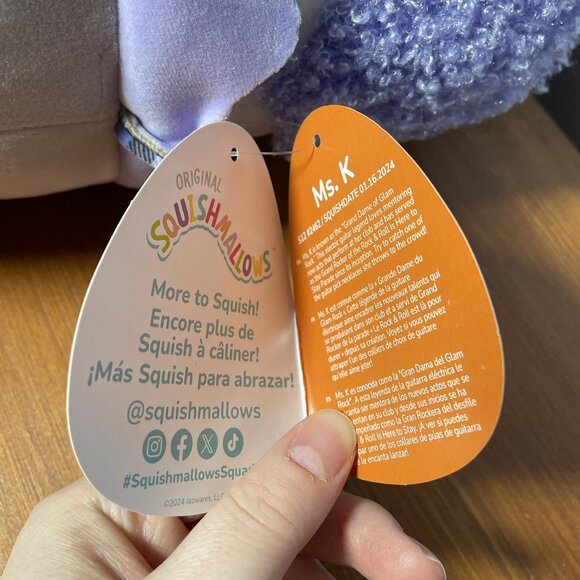 Squishmallows Ms. K Clown 12" Plush - Picture 7 of 10